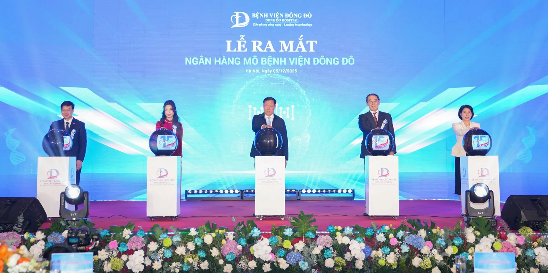 Lễ ra mắt Ngân hàng Mô Bệnh viện Đông Đô, Hà Nội, ngày 5 tháng 12 năm 2025